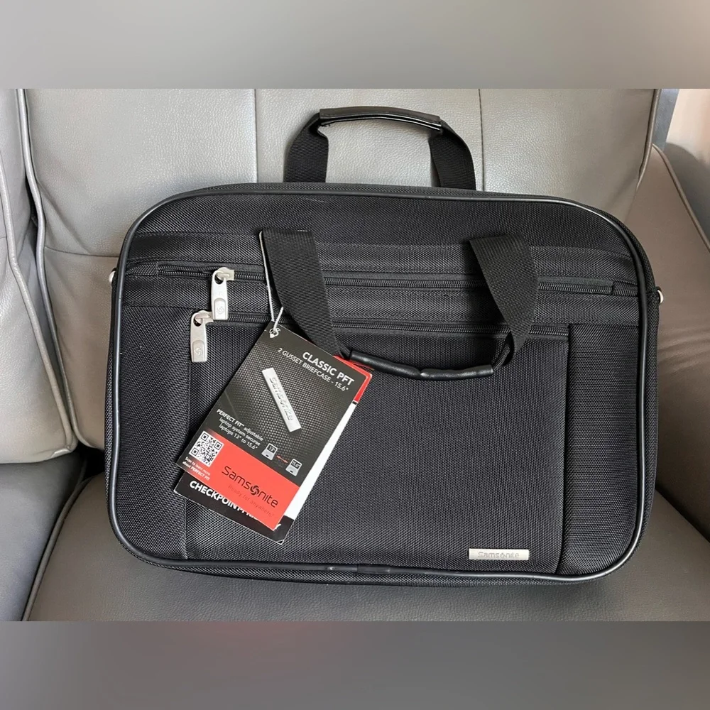 NWT Samsonite LAPTOP Checkpoint Friendly BRIEFCASE 15.6” Travel MEN Women
